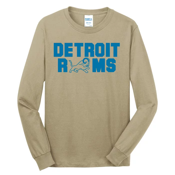 Detroit Rams 2022 Tall Long Sleeve T-Shirt