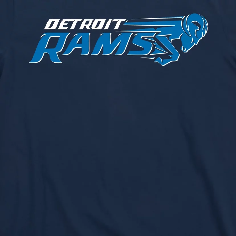 Detroit Rams 2022 Football Logo T-Shirt