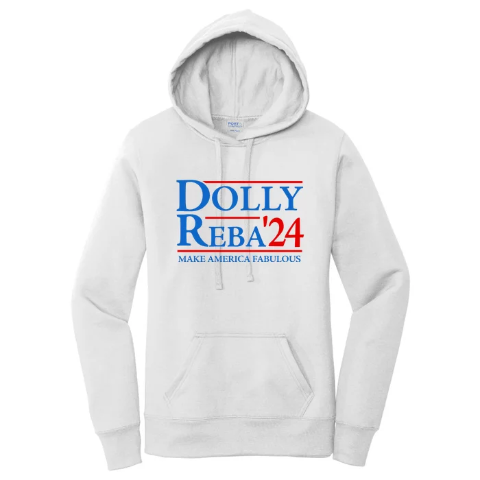 Dolly Reba 2024 For President Women's Pullover Hoodie