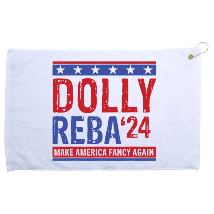 Dolly Reba 24 Make America Fancy Again Grommeted Golf Towel