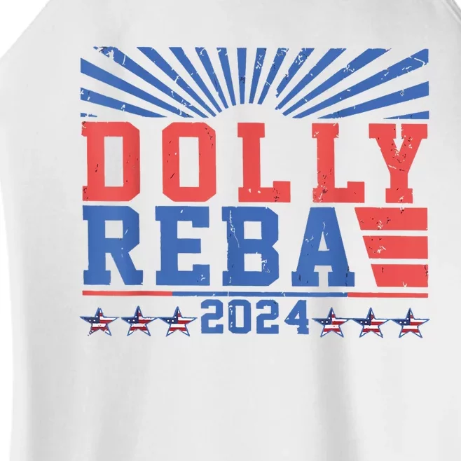 Dolly Reba 24 America Fancy Again 24 Women’s Perfect Tri Rocker Tank