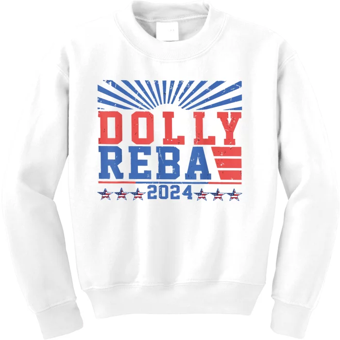 Dolly Reba 24 America Fancy Again 24 Kids Sweatshirt