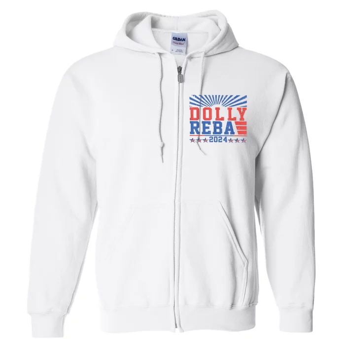 Dolly Reba 24 America Fancy Again 24 Full Zip Hoodie