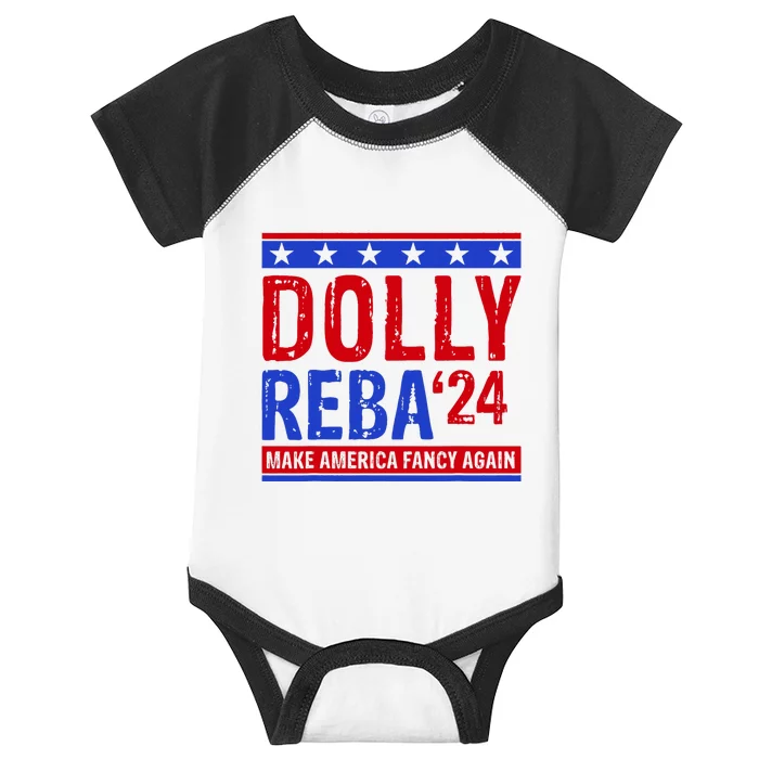 Dolly Reba 24 Make America Fancy Again Infant Baby Jersey Bodysuit