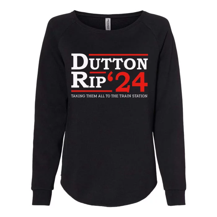 Dutton Rip 2024 President Day 4th of July Womens California Wash Sweatshirt