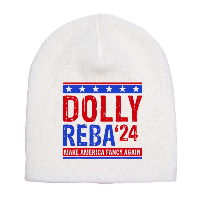 Dolly Reba 24 Make America Fancy Again Short Acrylic Beanie