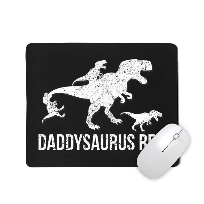 Daddysaurus Rex 3 Daddy Dinosaur Mousepad