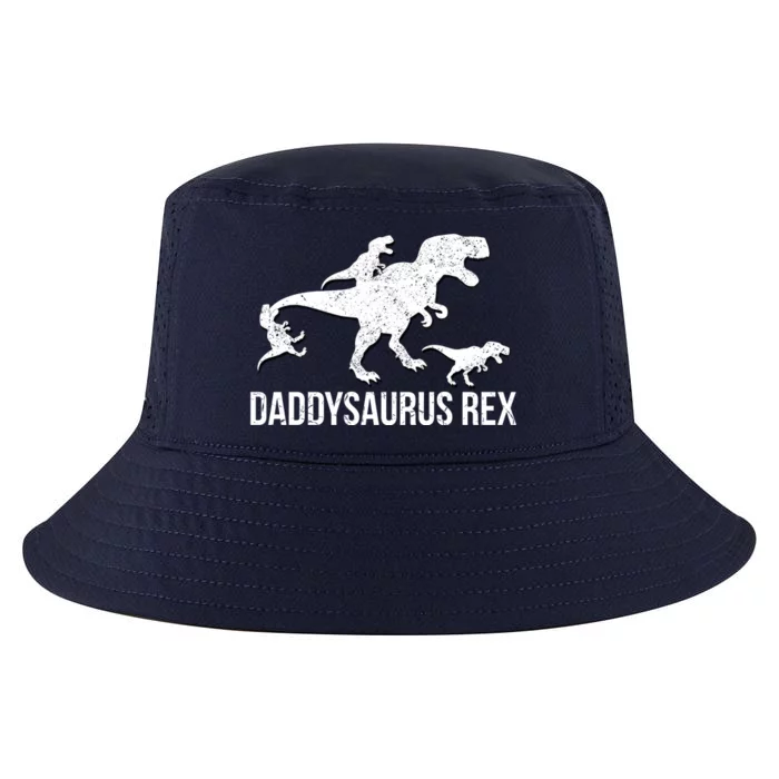 Daddysaurus Rex 3 Daddy Dinosaur Gift Cool Comfort Performance Bucket Hat