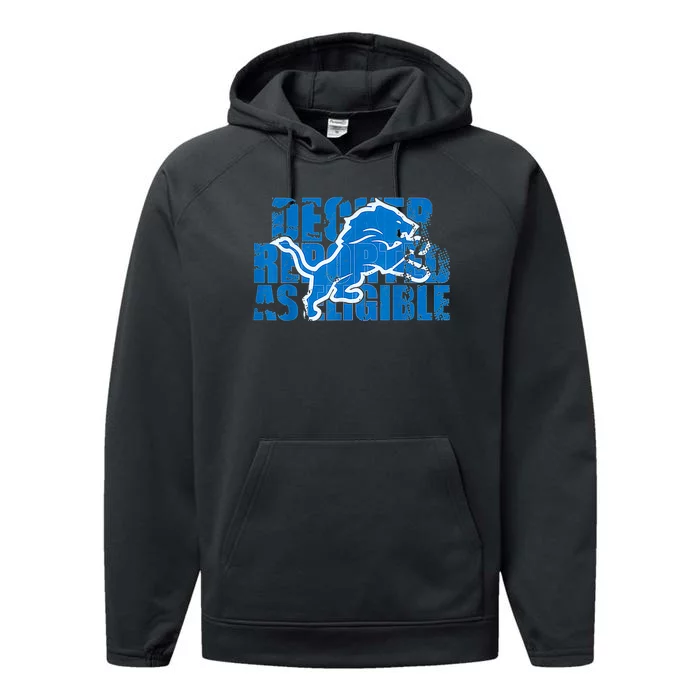 Decker Reported As Eligible Performance Fleece Hoodie