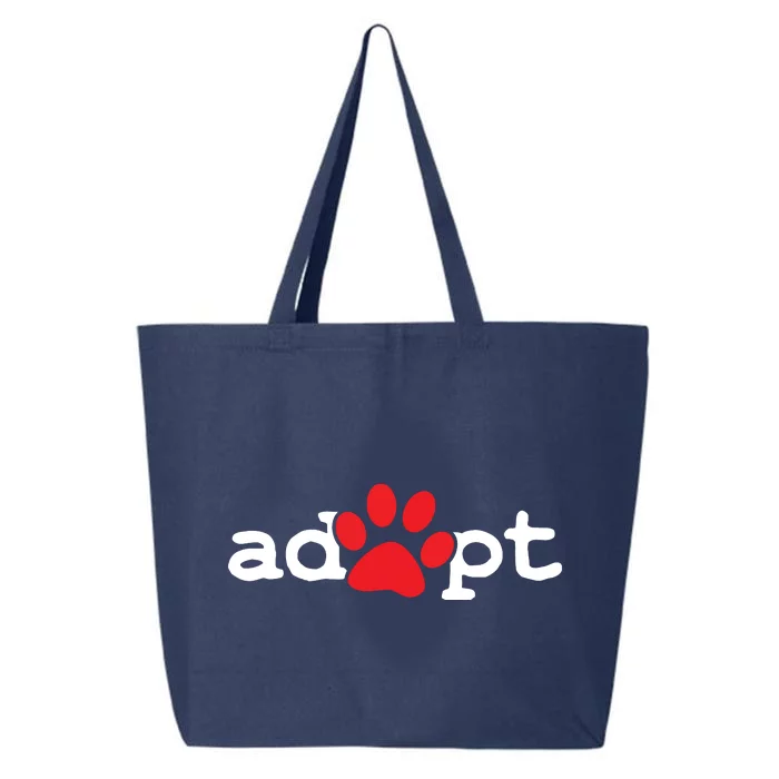 Dog Rescue Adopt Paw 25L Jumbo Tote