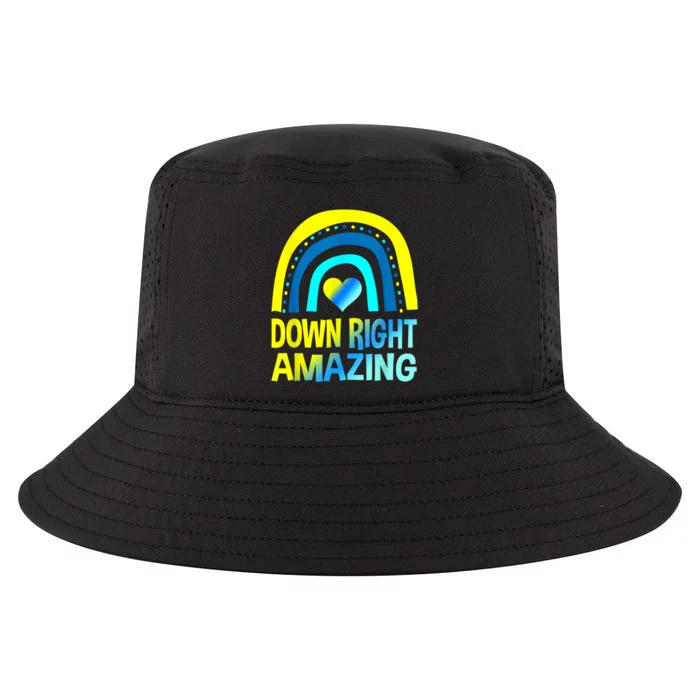 Down Right Amazing Down Syndrome Shirts Awareness Cool Comfort Performance Bucket Hat