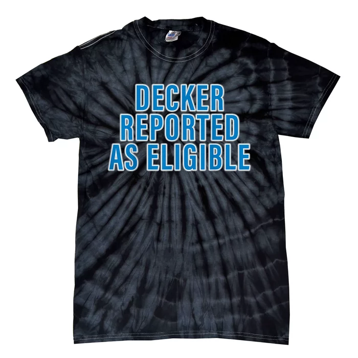 Decker Reported As Eligible Tie-Dye T-Shirt