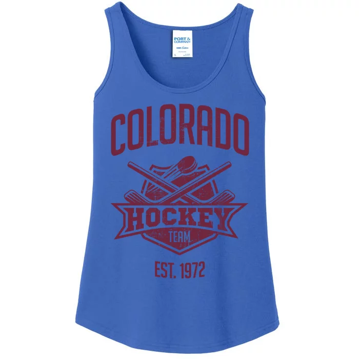 Distressed Retro Avalanche Party Tailgate Gameday Fan Gift Ladies Essential Tank