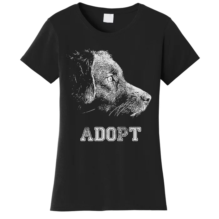 Dog Rescue And Adopt Women's T-Shirt