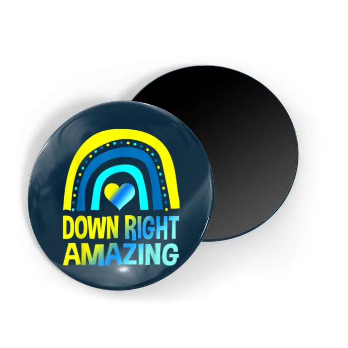 Down Right Amazing Down Syndrome Awareness Magnet