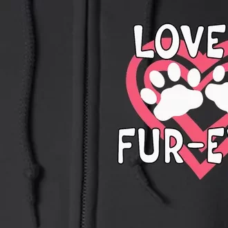 DOG RESCUE ANIMAL RESCUE DOG ADOPTION Full Zip Hoodie