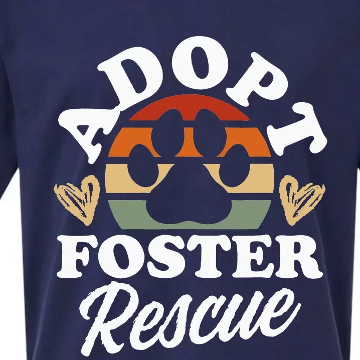 Dog Rescue Adopt Foster Rescue Animal Rescue Sueded Cloud Jersey T-Shirt