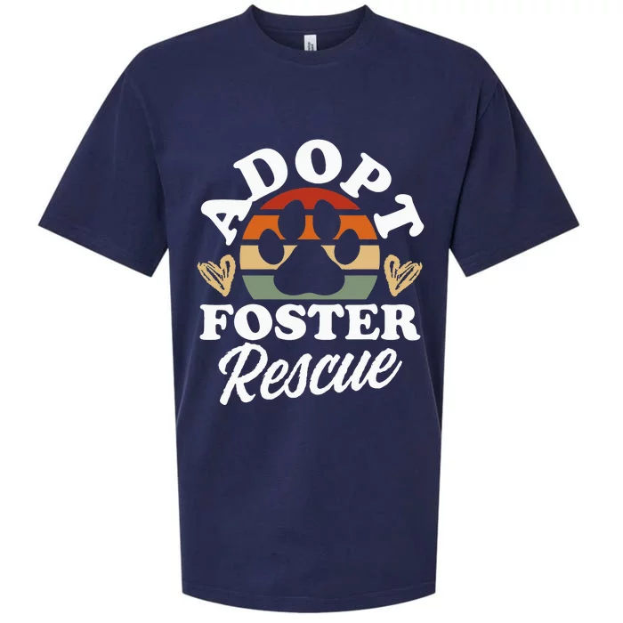 Dog Rescue Adopt Foster Rescue Animal Rescue Sueded Cloud Jersey T-Shirt