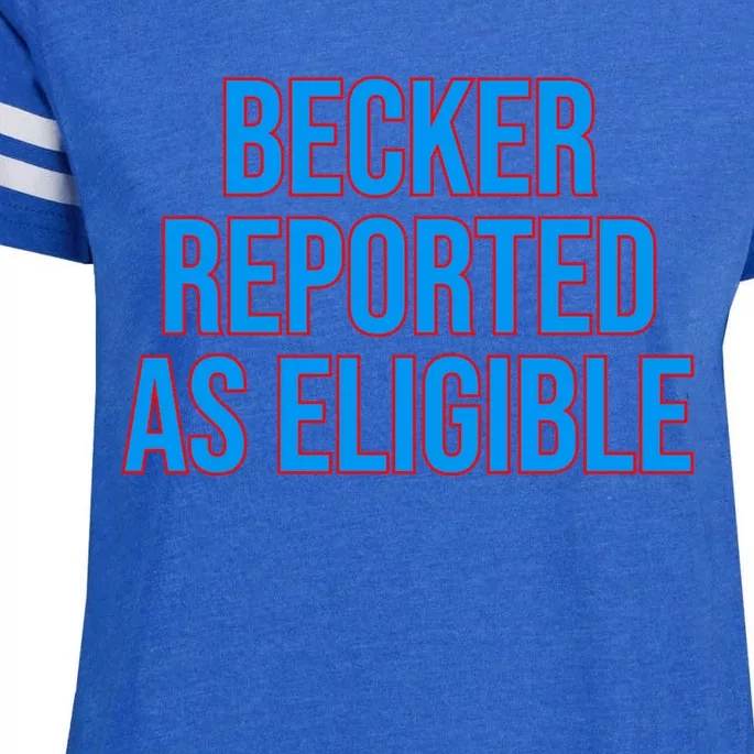 Decker Reported As Eligible Enza Ladies Jersey Football T-Shirt