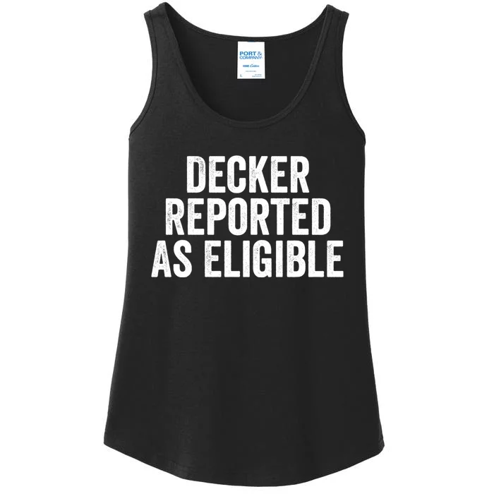 Decker Reported As Eligible Ladies Essential Tank