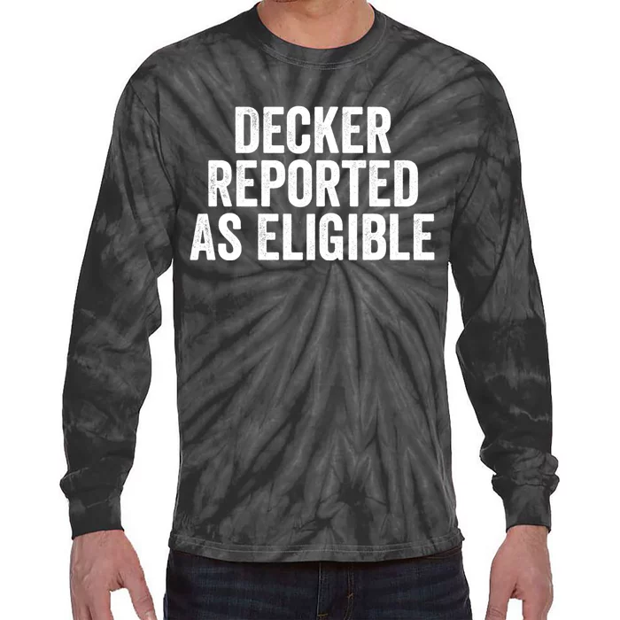 Decker Reported As Eligible Tie-Dye Long Sleeve Shirt