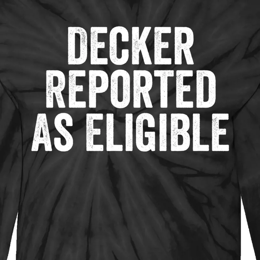 Decker Reported As Eligible Tie-Dye Long Sleeve Shirt