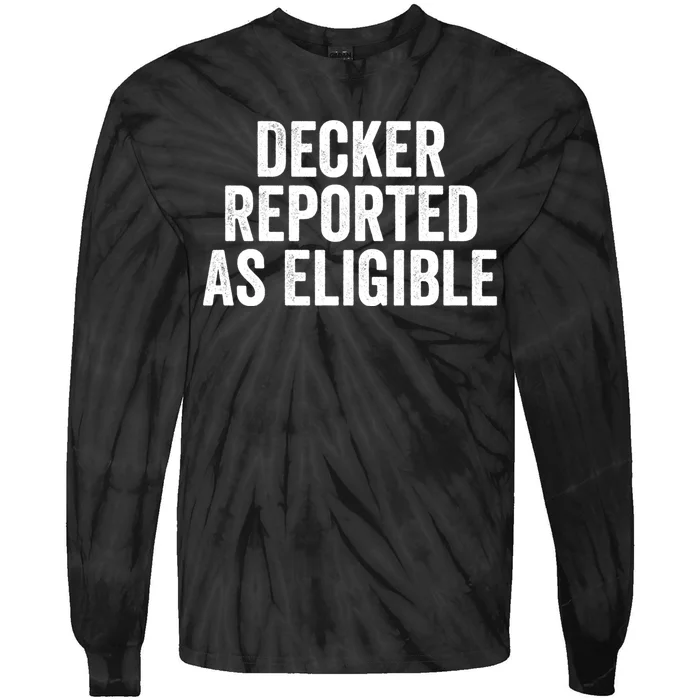 Decker Reported As Eligible Tie-Dye Long Sleeve Shirt