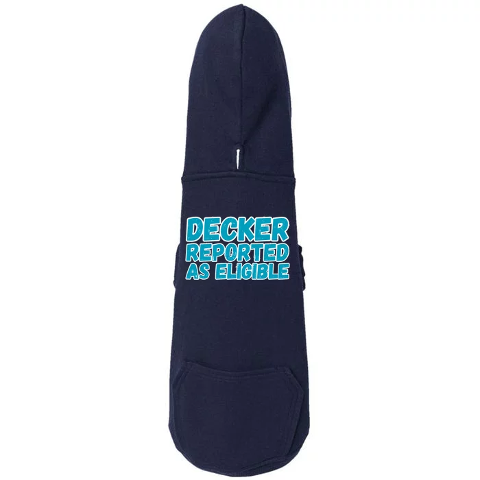 Decker Reported As Eligible Trendy Doggie 3-End Fleece Hoodie