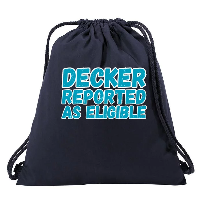 Decker Reported As Eligible Trendy Drawstring Bag