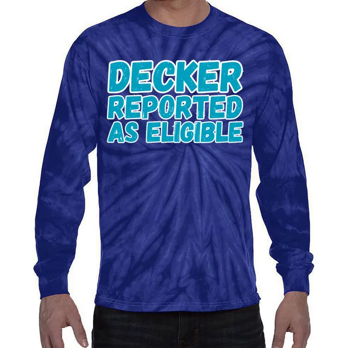 Decker Reported As Eligible Trendy Tie-Dye Long Sleeve Shirt