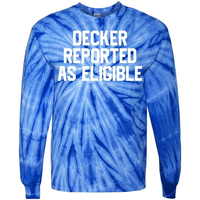 Decker Reported As Eligible Tie-Dye Long Sleeve Shirt