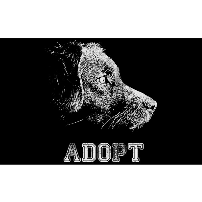 Dog Rescue And Adopt Bumper Sticker