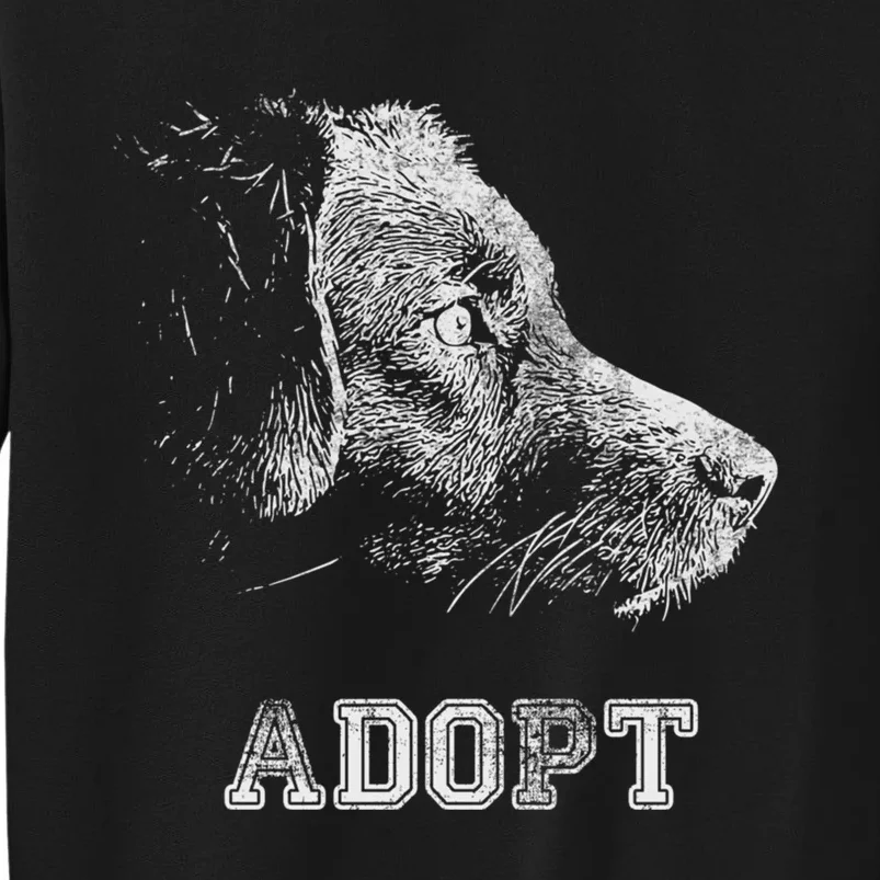 Dog Rescue And Adopt Tall Sweatshirt