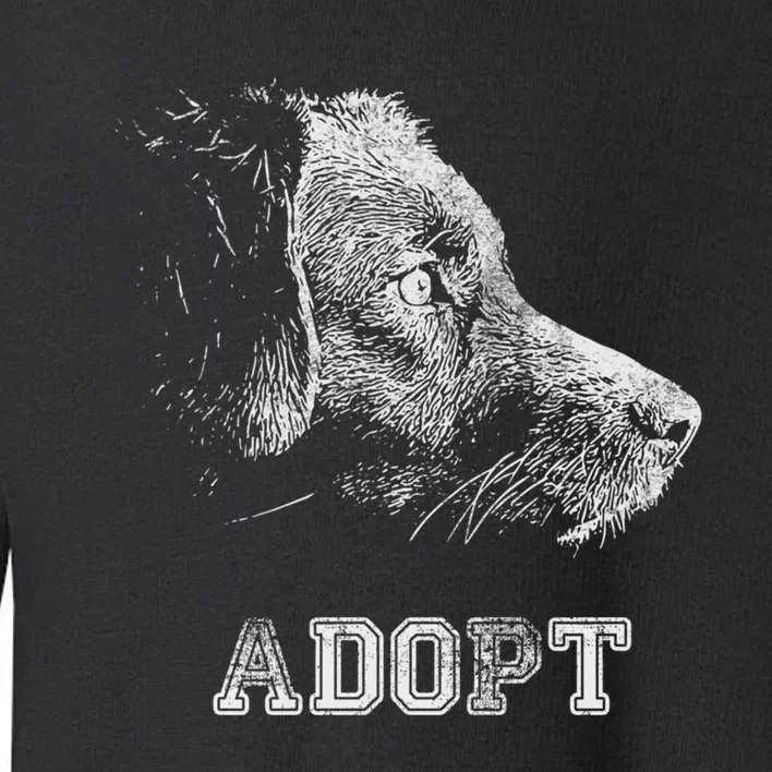 Dog Rescue And Adopt Toddler Sweatshirt