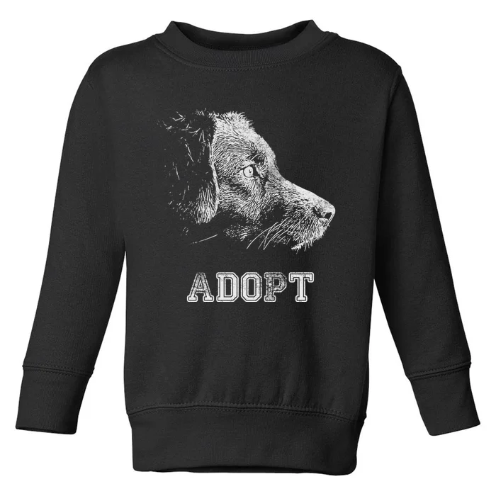 Dog Rescue And Adopt Toddler Sweatshirt