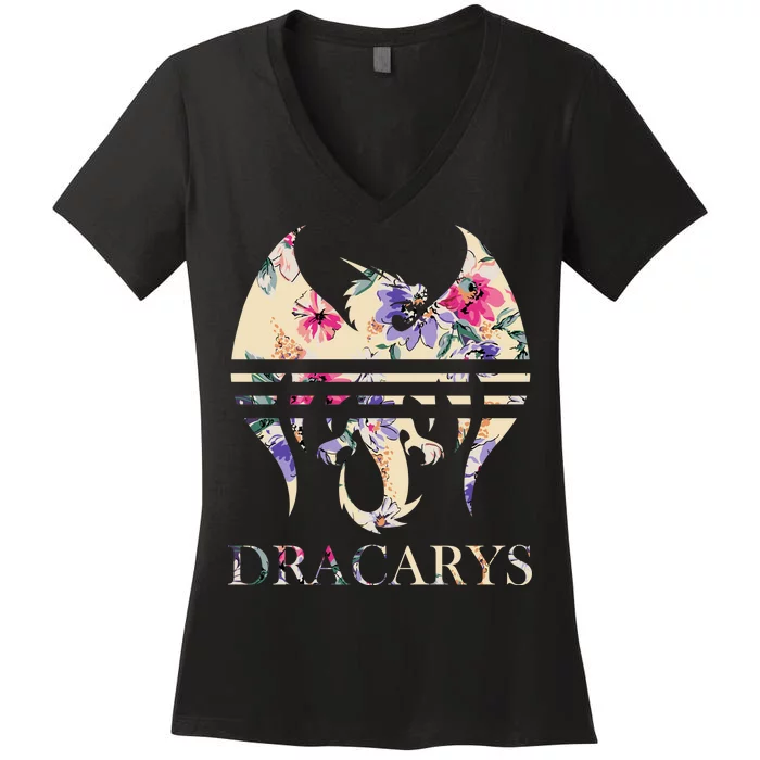 Dracarys Dragonfire Women's V-Neck T-Shirt