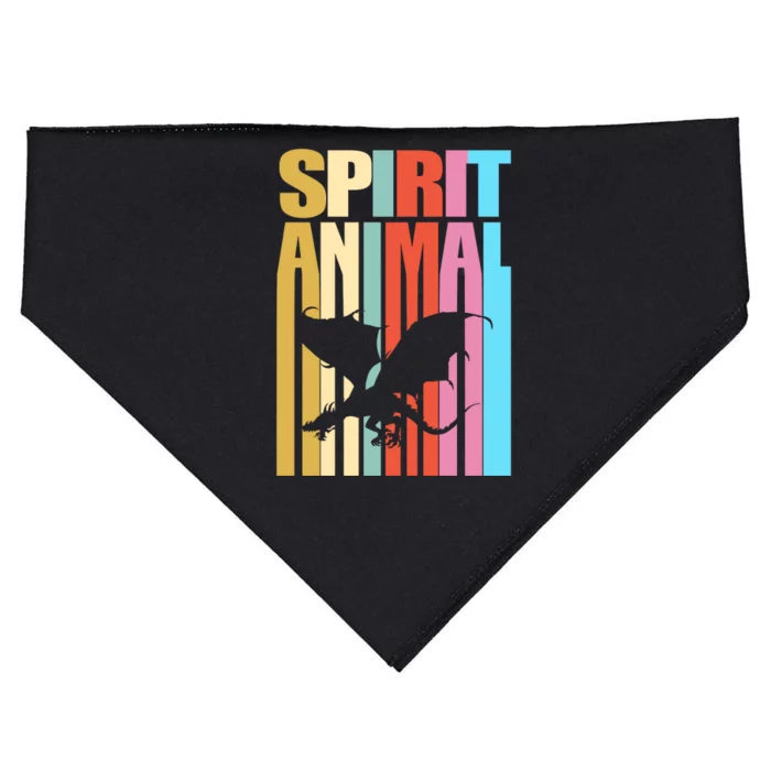 Dragon Spirit Animal USA-Made Doggie Bandana