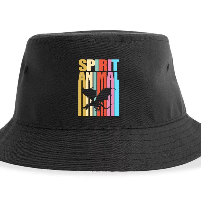 Dragon Spirit Animal Sustainable Bucket Hat