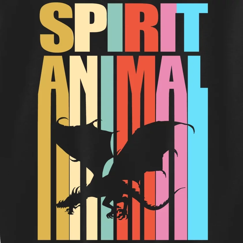 Dragon Spirit Animal Kids Sweatshirt