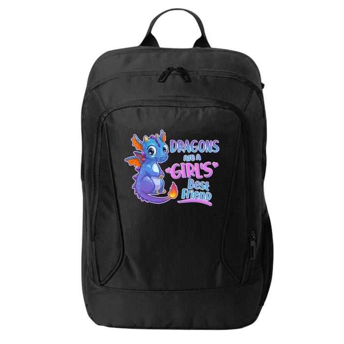 Dragons Are A Girl's Best Friend Cute Baby Dragon City Backpack