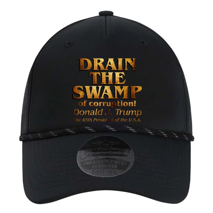 Drain The Swamp of Corruption! Donald Trump 45th President Performance The Dyno Cap