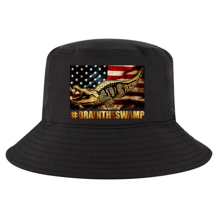 Drain The Swamp Washington DC Donald Trump President Cool Comfort Performance Bucket Hat