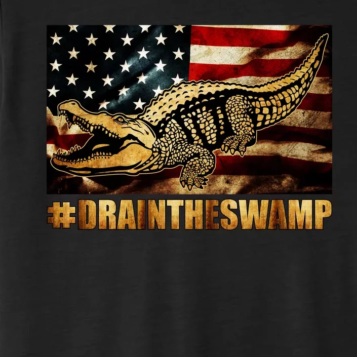 Drain The Swamp Washington DC Donald Trump President ChromaSoft Performance T-Shirt