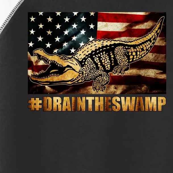 Drain The Swamp Washington DC Donald Trump President Toddler Fine Jersey T-Shirt