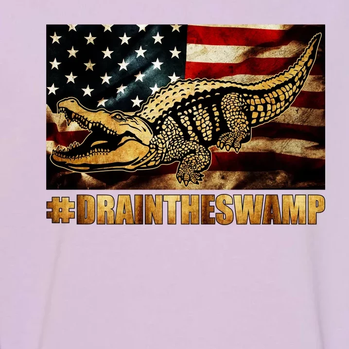 Drain The Swamp Washington DC Donald Trump President Garment-Dyed Sweatshirt