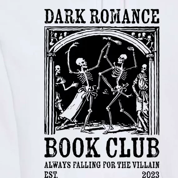 Dark Romance Book Club Funny Gift For Readers Premium Hoodie