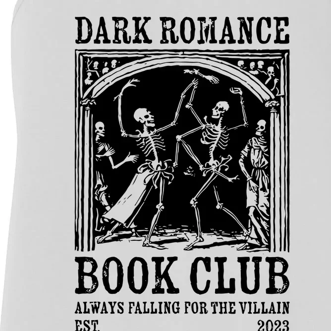 Dark Romance Book Club Funny Gift For Readers Women's Racerback Tank