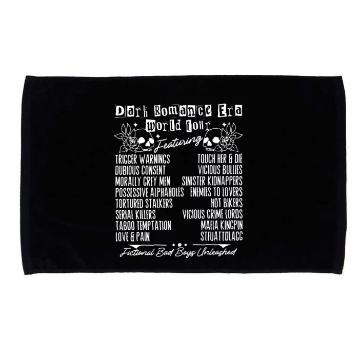 Dark Romance Book Club Dark Romance Era World Microfiber Hand Towel