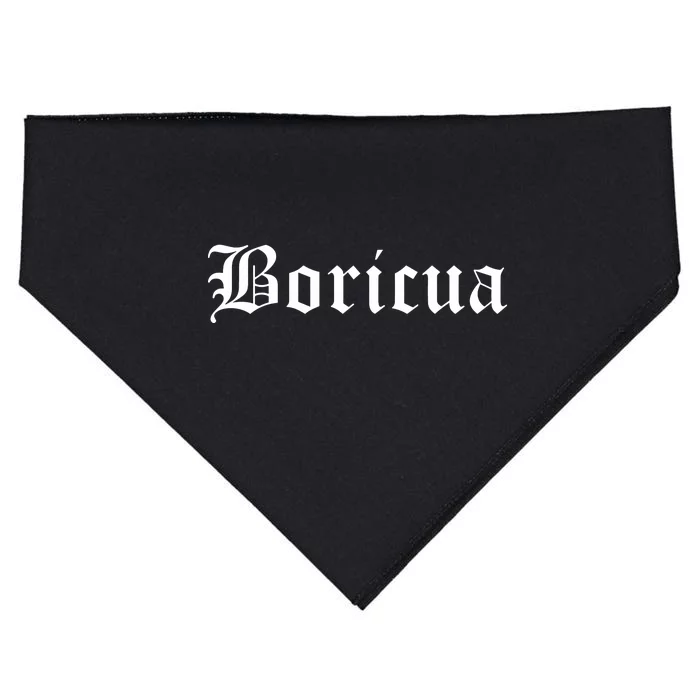 Devon Rodriguez Boricua USA-Made Doggie Bandana