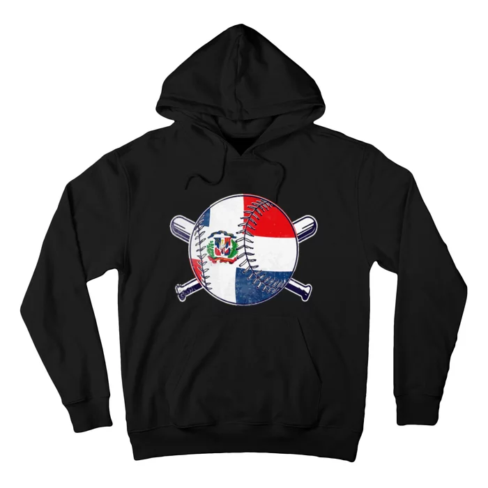 Dominican Republic Baseball Dominicana Hoodie